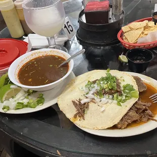 Birria Tejas Plate