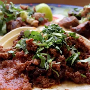 Tacos of suadero