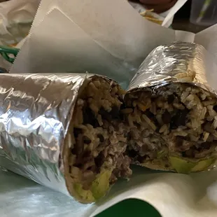 Carne asada super burrito