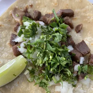 lengua taco