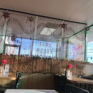 Nice and relaxing, since it's a little family own restaurant.