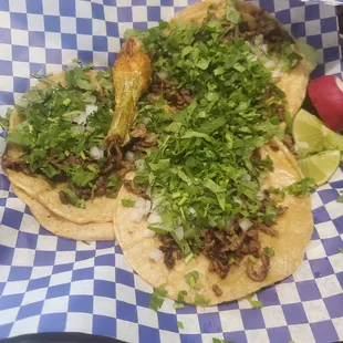 Asada tacos