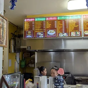 There are plenty of options! The menu is in Spanish, but they'll help you figure it out.