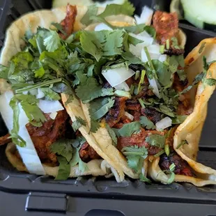 Tacos al pastor. Yummy!