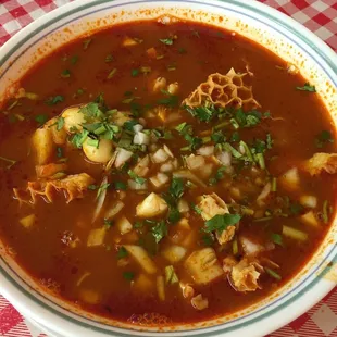 Menudo- only available on the weekends!