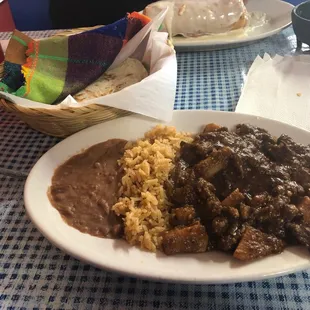 Chiloquiles Rojas carnitas