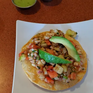 Ceviche Tostada