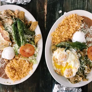 Chilaquiles con chile serano