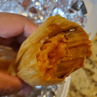 Chicken tamale