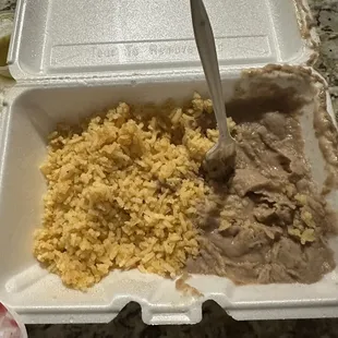 Rice and beans