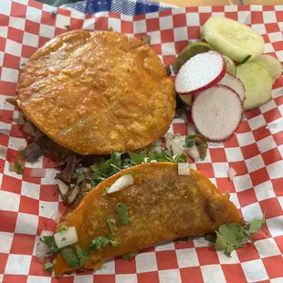 Amazing! It's the best Birria tacos  I've had for sure. Super clean and great service.