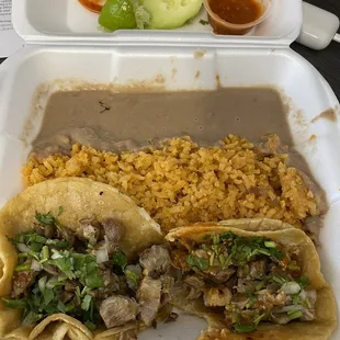 2 tacos lunch special