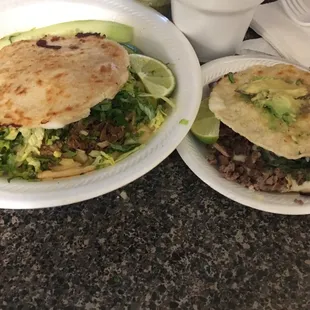 Birria Gordita &amp; Asada Mulitas