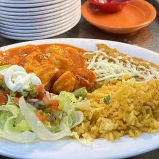 Camarones a la Diabla