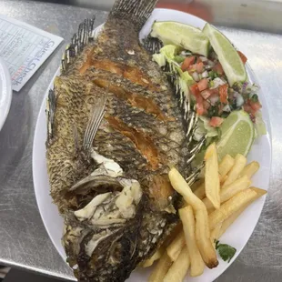 Mojarra Frita / Fry Tilapia