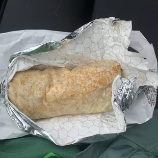 Chicken Loaded Burrito