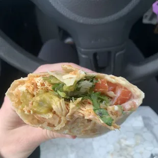 Chicken Loaded Burrito