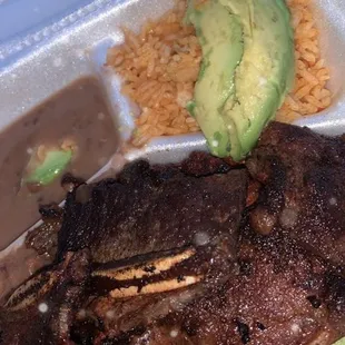 Costilla de Res Plate