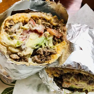 Asada burrito