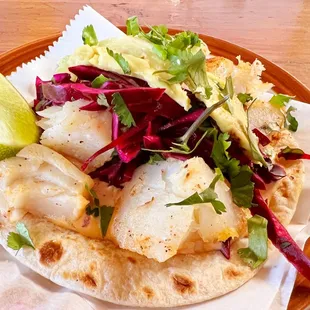 Fish Taco- Baja style