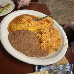 Enchilada de queso