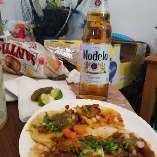 Beer and tacos again