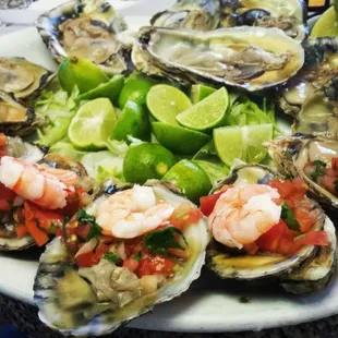 Prepared oysters