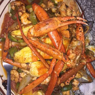 Mariscadia was the BOMB!!! Full of flavor and full of all the good stuff.
