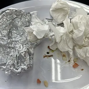 My finished Jimenez Burrito.