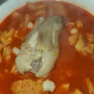 Menudo con pata