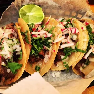 Asada &amp; Al pastor tacos