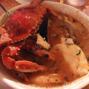 Mariscos soup