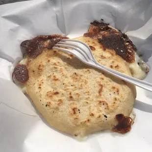 Pupusa con queso