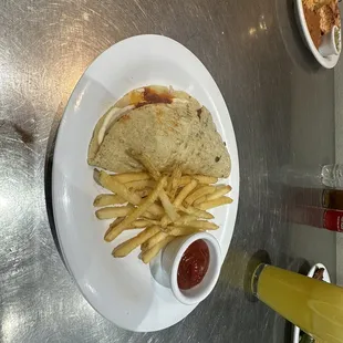 Quesadillas para niños