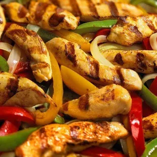 chicken and peppers
