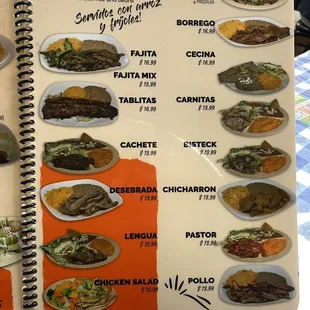 Menu Apr &apos;23