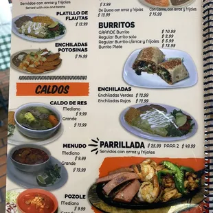 Menu Apr &apos;23