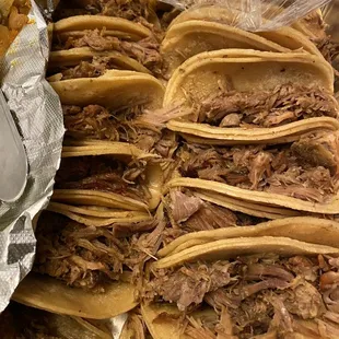 a variety of tacos