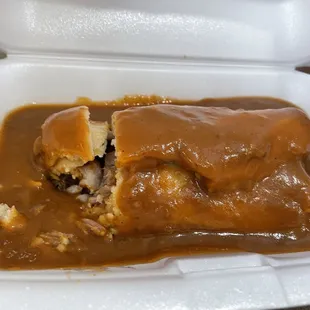Pork Tamales with sauce
