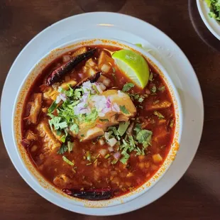 Menudo on a Thursday.