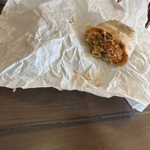 Carne Asada Burrito