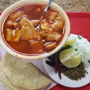 Menudo plate