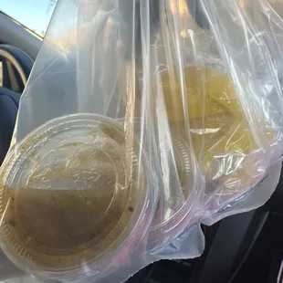 Salsas to go