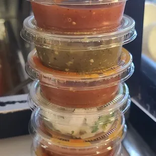 Love the salsas