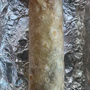 Machaca breakfast burrito