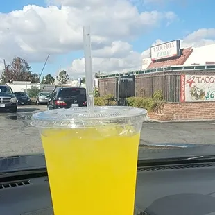 Pineapple aqua fresca...
