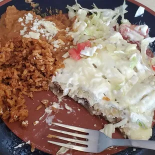 Sour Cream Enchiladas