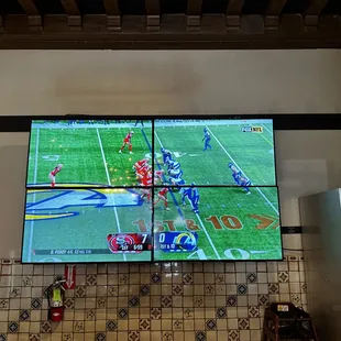 NFL sunday ticket.. all you can eat tacos and all you can drink beer for $20 each.