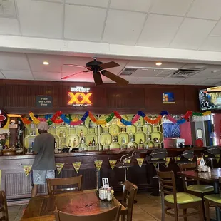 Taqueria Arandas bar (you can eat at the bar).