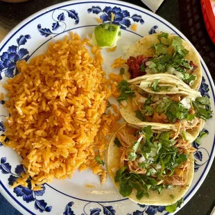 3 Taco Plate